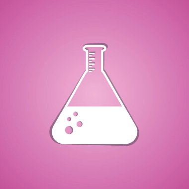 Laboratuvar cam sketch vektör çizim