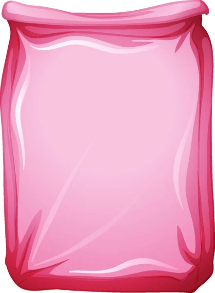 Illustration Pink Bag — Stock Vector