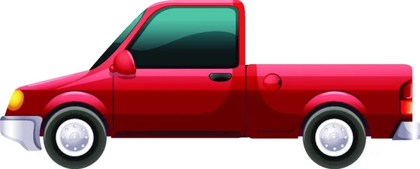 赤い車のイラストです — ストックベクタ