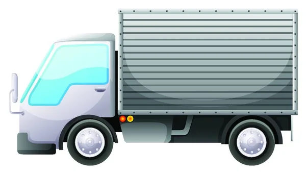 Illustration Delivery Van — Stock Vector