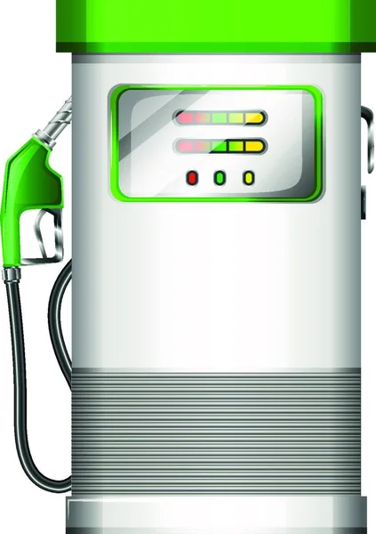 Ilustración Bomba Gasolina — Vector de stock