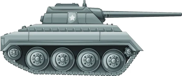 Tank Grafische Vektor Illustration — Stockvektor