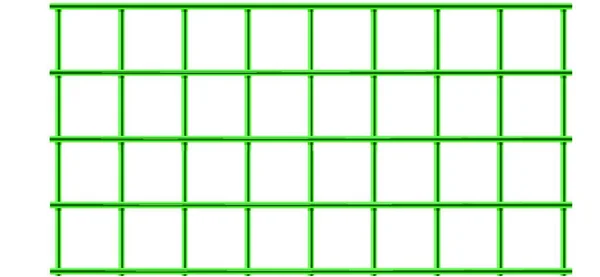 Векторная Иллюстрация Зеленой Клетки — стоковый вектор