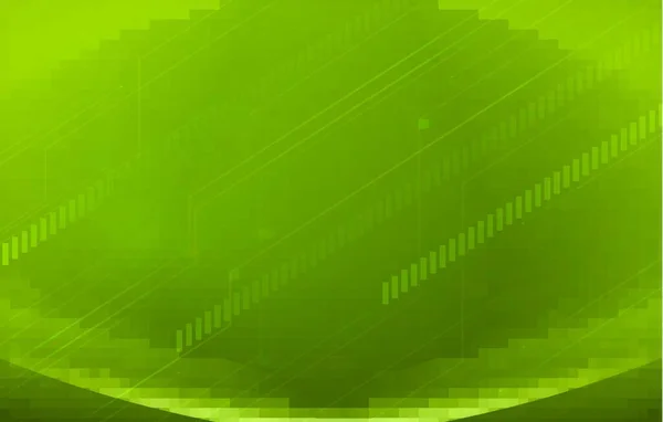 Green Background Vector Illustration — Stock Vector
