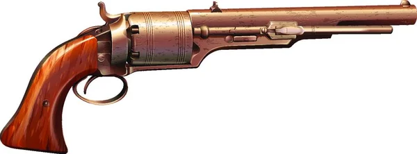Vintage Gun Beautiful Vector Illustration — Stock Vector