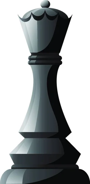 Chess Piece Beautiful Vector Illustration — Stock Vector