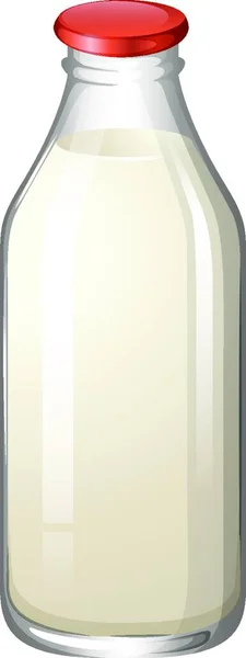 Bottiglia Icona Vettoriale Illustrazione — Vettoriale Stock