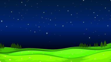 Natural environment landscape scene