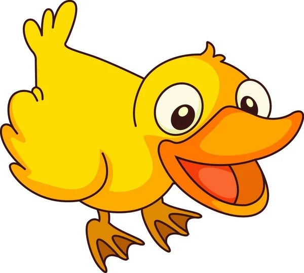 Vector Illustrationbaby Chick Vector Illustration — Stock Vector