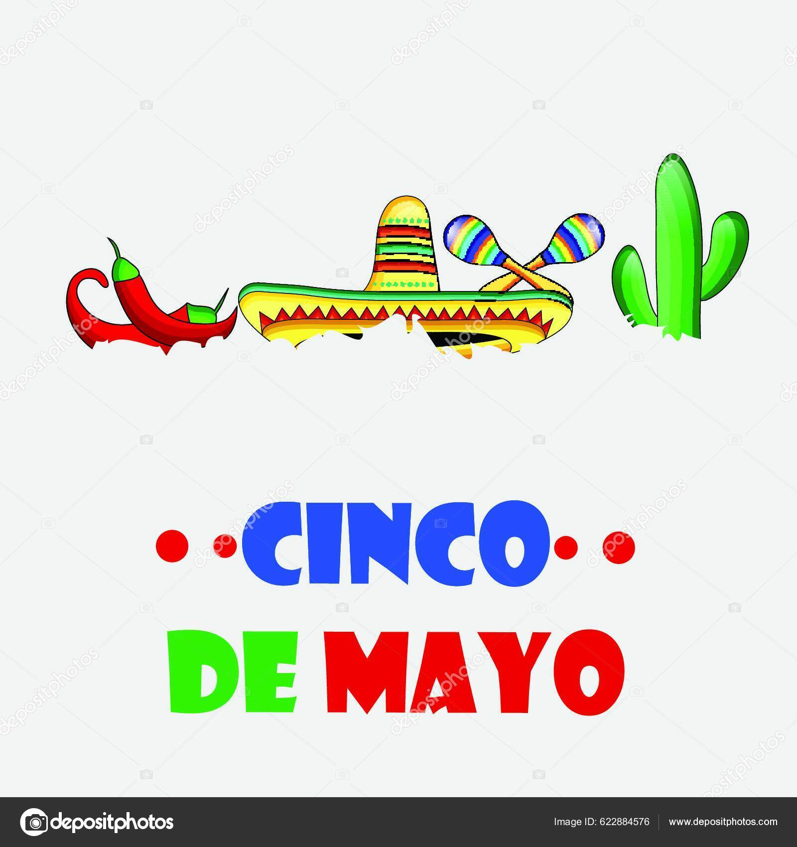 Illustration Cinco Mayo Background Stock Vector by ©YAY_Images 622884576