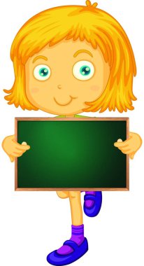 Bir karatahta tutmanın resmi