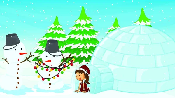 Weihnachtsgrußkarte Vorhanden Winterurlaub Kartenvorlage Bunter Vektor — Stockvektor