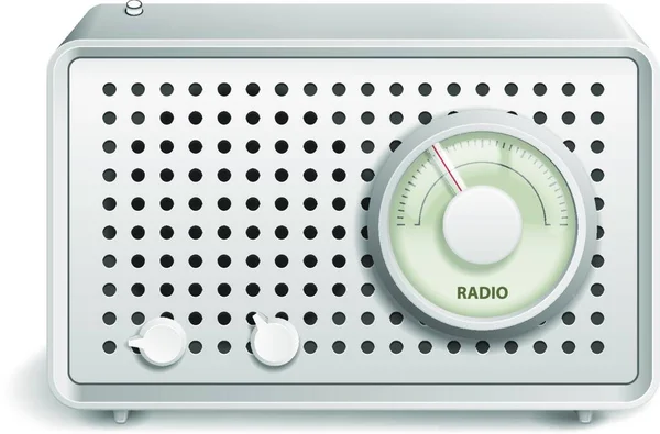 Icona Radio Illustrazione Grafica Vettoriale — Vettoriale Stock