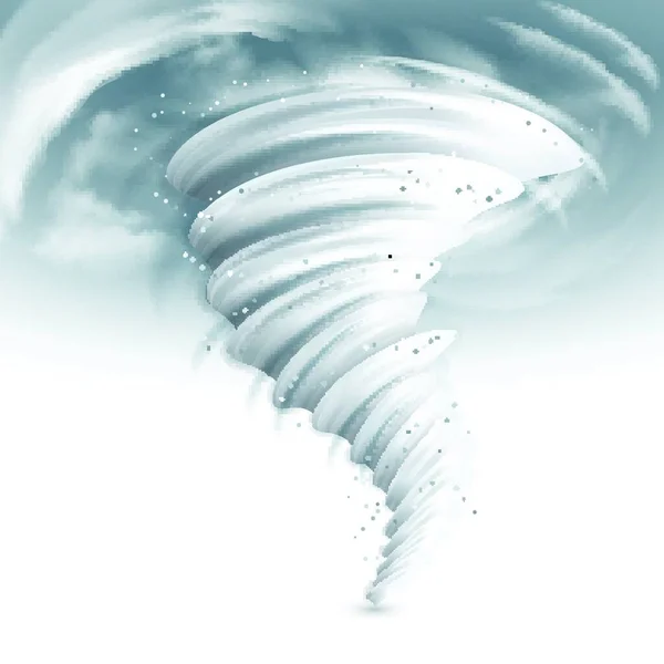 Tornado Sky Vektor Illustration — Stock vektor