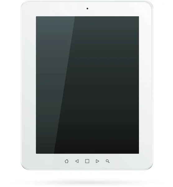 Tablette Web Icon Vektor Illustration — Stockvektor