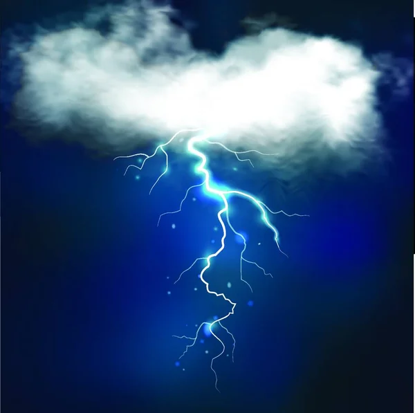 Storm Effects Background Illustration Vectorielle Graphique — Image vectorielle