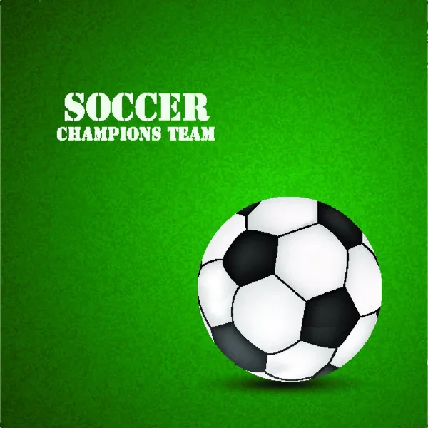 Voetbal Sport Vector Illustratie — Stockvector