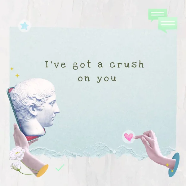 Got Crush You Vector Illustration — стоковый вектор