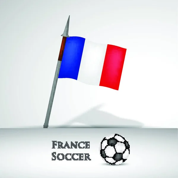 Soccer Illustration Vectorielle Sport — Image vectorielle