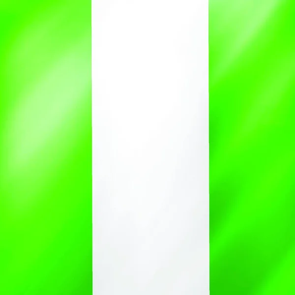 Nigeria National Day Vector Illustration — Stock Vector