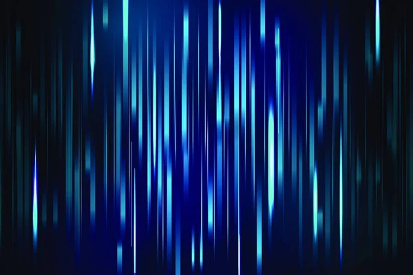 Abstract Blauwe Digitale Neon Achtergrond — Stockvector
