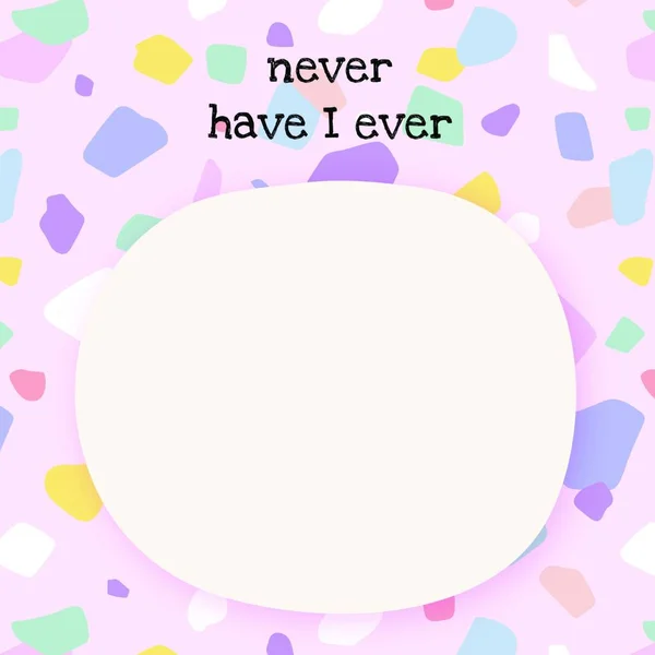Never Hate Ever Vector Illustration — Stock Vector