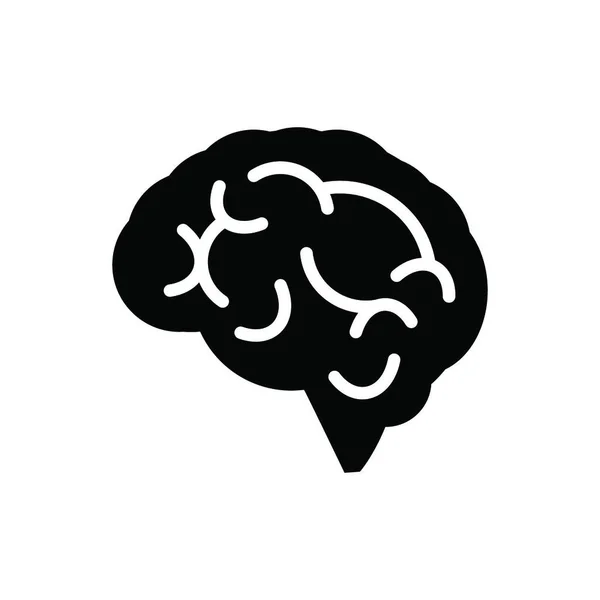 脳のアイコン ベクトル図 — ストックベクタ
