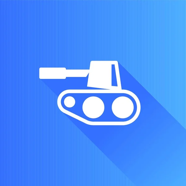 Metro Icon Tank Vector Illustration — Stock Vector