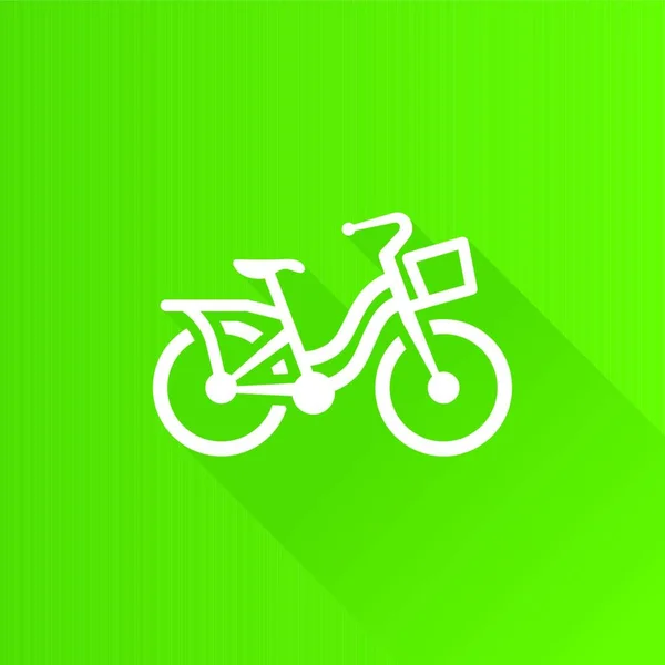 Metro Simgesi Şehir Bisikleti — Stok Vektör