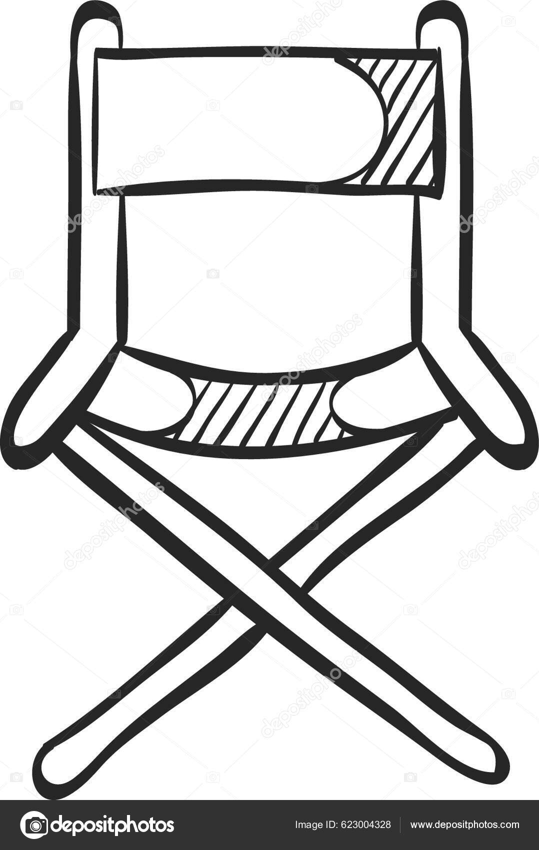 Sketch Icon Movie Director Chair Stock Vector by ©YAY_Images 623004328