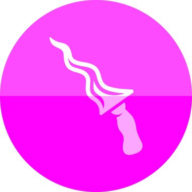 bıçak simgesi vektör illüstrasyonu