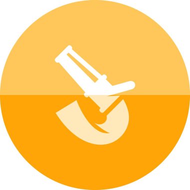 İtfaiyeci su hortumu ikon vektör çizimi