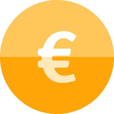 Avro sembolü, basit vektör illüstrasyonu 