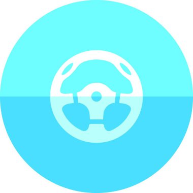 Direksiyon simgesi, vektör illüstrasyonu 