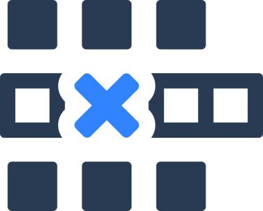 Hücrelerin simge vektör resimlerini sil