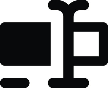 Textfield ikonu. Vektör EPS dosyası 