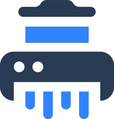 parçalayıcı simge vektör çizim