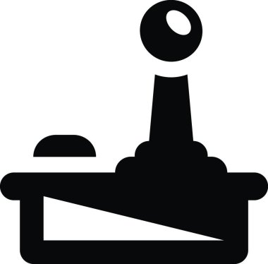 joystick simgesi vektör illüstrasyonu