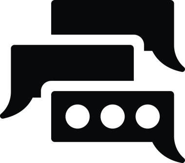 Forum icon vector illustration