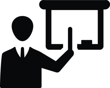 öğretme simgesi vektör illüstrasyonu