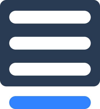 Paragraf simge vektör illüstrasyonunu haklı çıkar