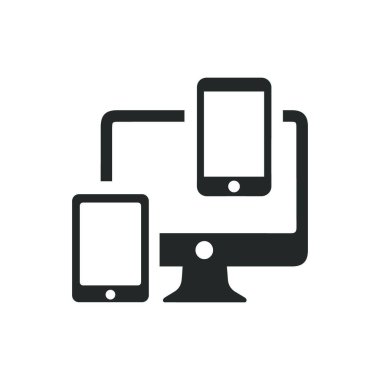 ilgili tasarım ikonu vektör illüstrasyonu