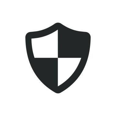 Koruma kalkanı vektör illüstrasyonu