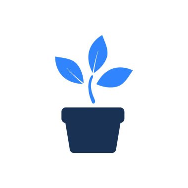 plantasyon simgesi vektör illüstrasyonu