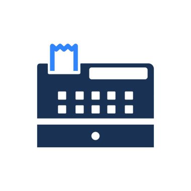 Kontrol Makinesi Simgesi vektör illüstrasyonuName