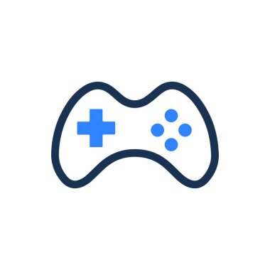 gamepad web simgesi vektör illüstrasyonu