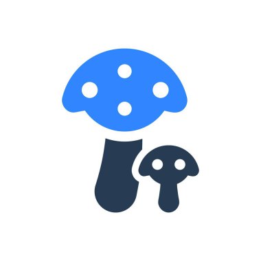 Mantar simge vektör çizim