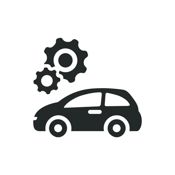 Auto Service Icon Vector Illustration — Stock Vector