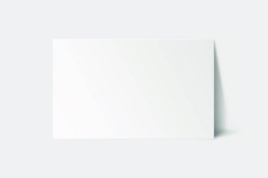 Kartvizit, renkli vektör illüstrasyonu 