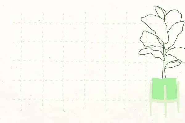 Fondo Botánico Colorido Ilustración Del Vector — Vector de stock